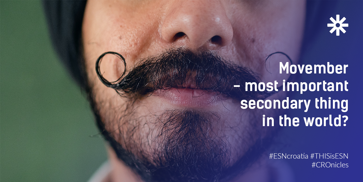 Movember - most important secondary thing in the world?